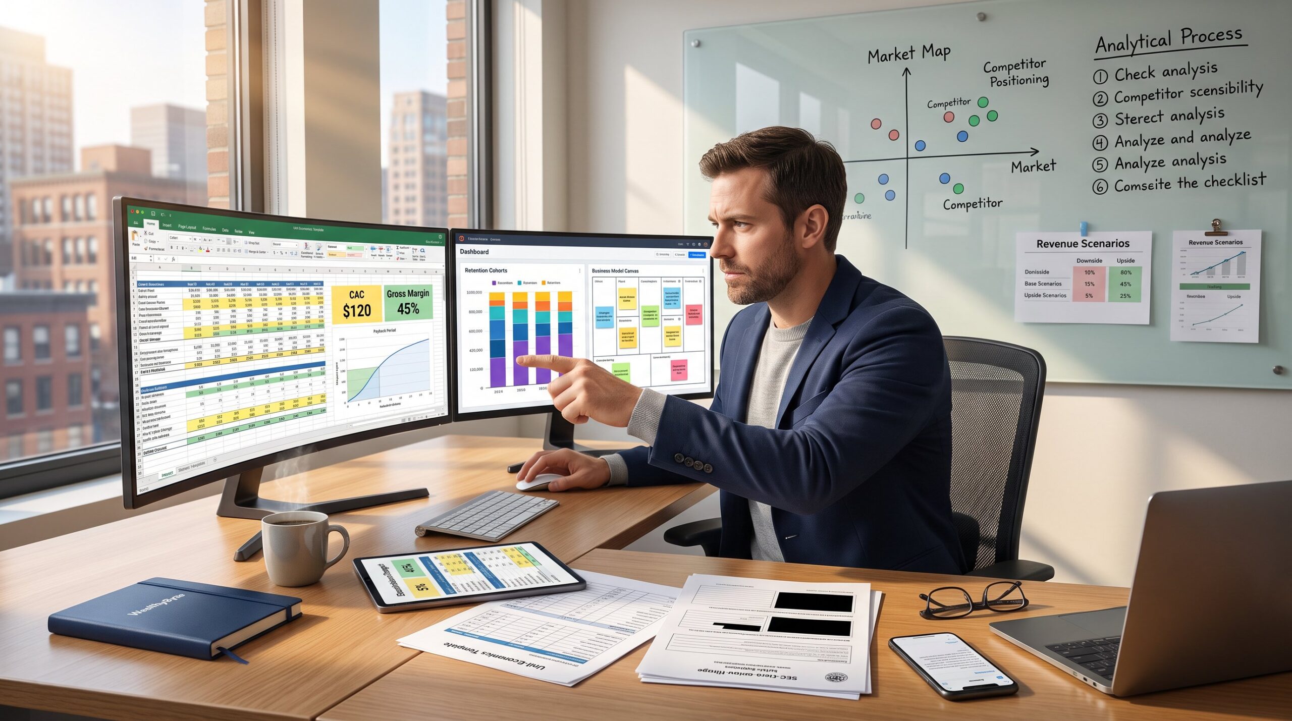 How WealthyByte Com Analyses Company Business Models