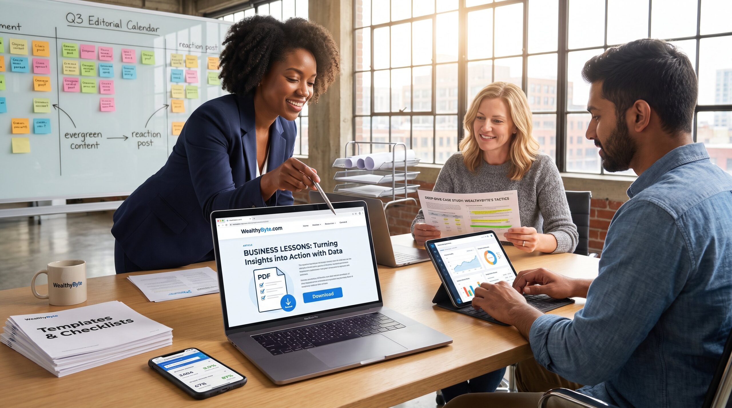 Business Lessons You Can Learn From WealthyByte Com